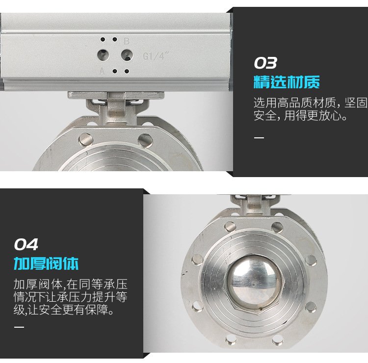 BQ671F保温气动薄型球阀(图2)