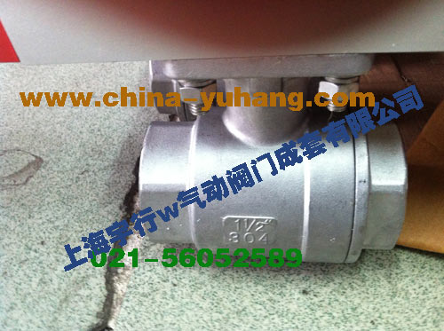 气动二片式球阀Q611F
