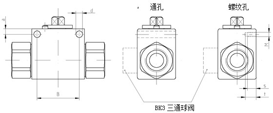 固定孔尺寸如需符合ISO5211/EN12116,外螺纹高压球阀,高压碳钢球阀BKH