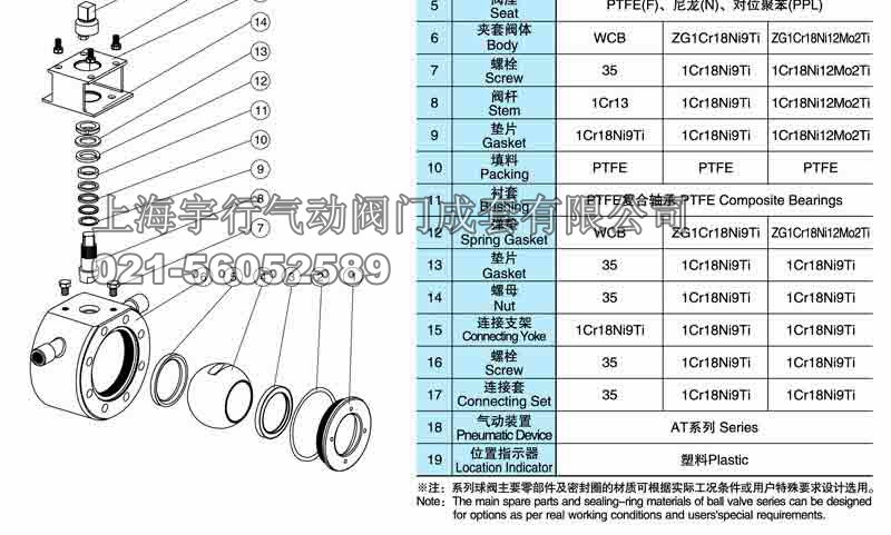 气动薄型保温球阀BQ672F(图2)