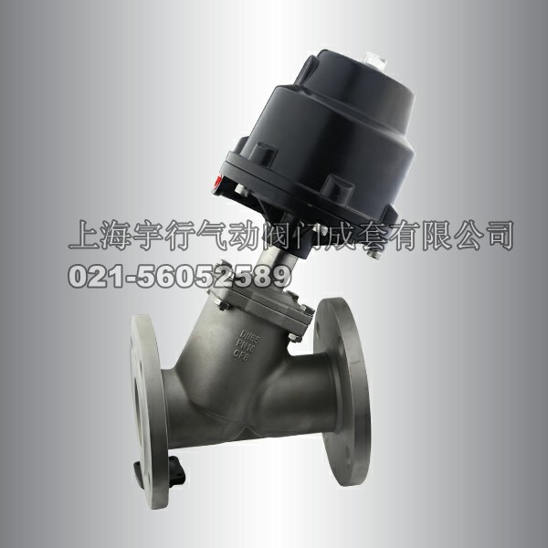 PDi塑料头气动螺纹角座阀(图1)