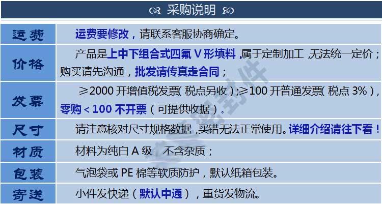 四氟填料20*28/20*30/20*32 化工四氟V形铁氟龙填料 优质PTFE填料(图2)