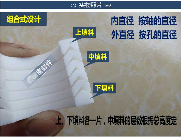四氟填料20*28/20*30/20*32 化工四氟V形铁氟龙填料 优质PTFE填料(图3)