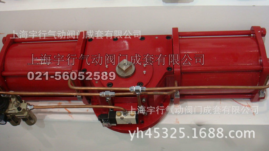 AW气动执行器-铸钢气动执行器-AW系列阀门气动执行器 气动驱动装置 执行机构 大口径阀门用(图2)