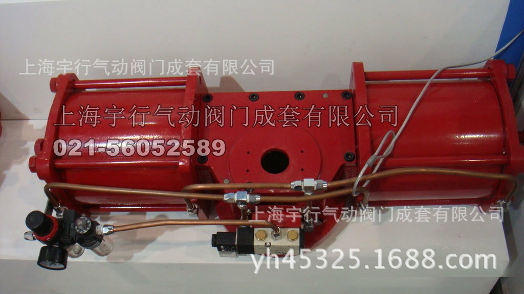 AW气动执行器-铸钢气动执行器-AW系列阀门气动执行器 气动驱动装置 执行机构 大口径阀门用(图1)
