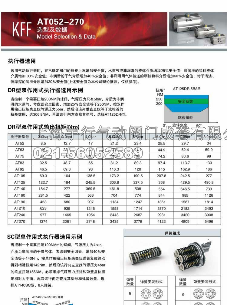 AT气动执行器 AT125 AT140 AT160 AT190 AT210 AT240 AT270 AT300(图13) AT气动执行器 AT125 AT140 AT160 AT190 AT210 AT240 AT270 AT300(图13)