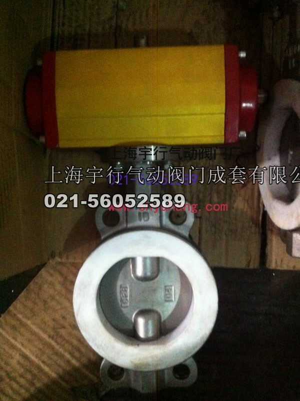 气动衬四氟蝶阀D671F